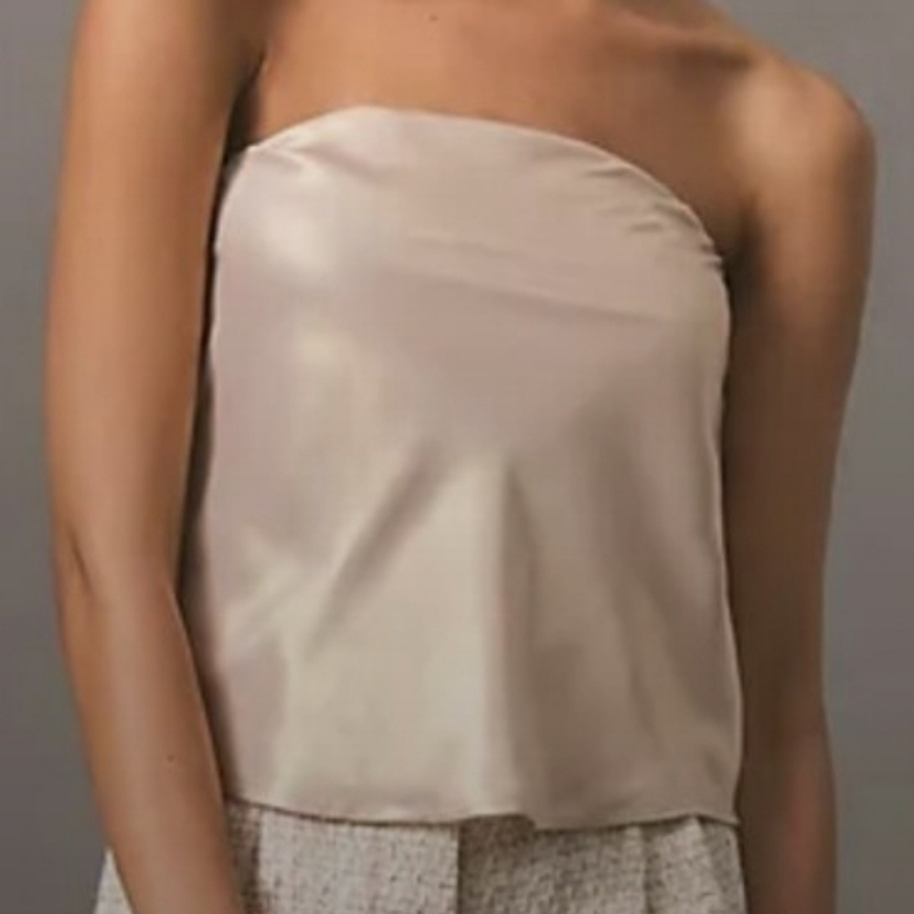 NWT Anthropologie Shine Tube Top